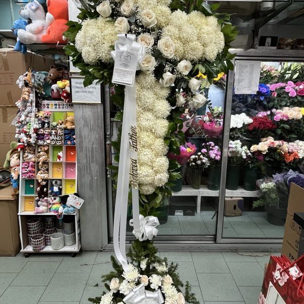 Standing Cross White