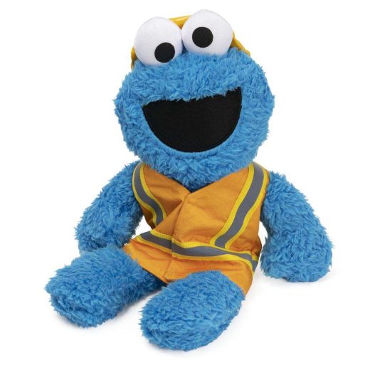 Construction Worker Cookie Monster, 13 in