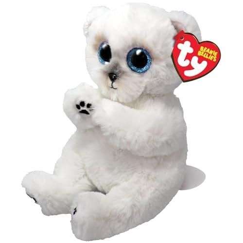 TY Beanie Bellie WUZZY - White Bear