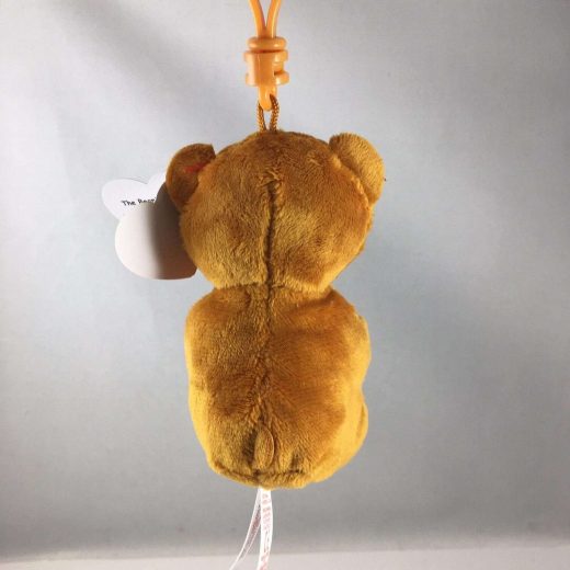 Ty Beanie Baby Bellies - Duncan the Bear (Plastic Key Clip