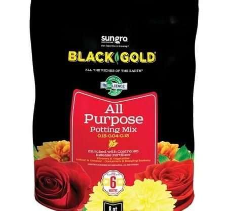 Black Gold All Purpose Potting Mix w/ Fertilizer