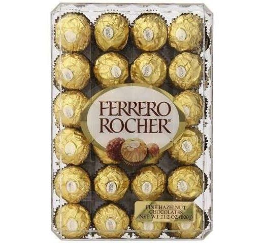 48 Pcs Ferrero Rocher Hazelnut Chocolates