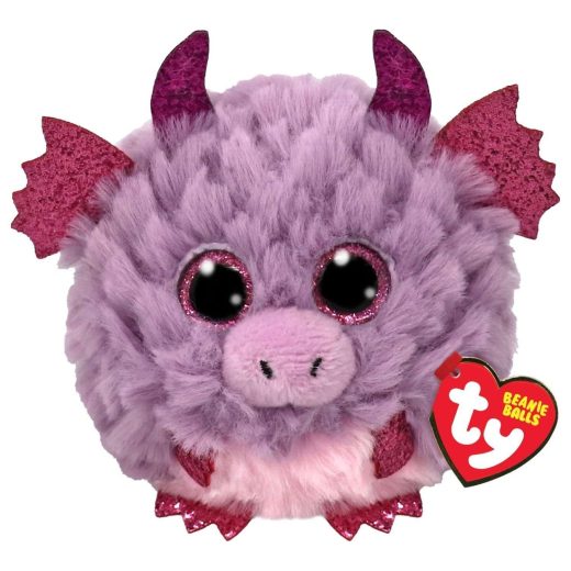 Ty Spark Dragon Beanie Balls - Squishy Beanie Baby Soft Plush Toys