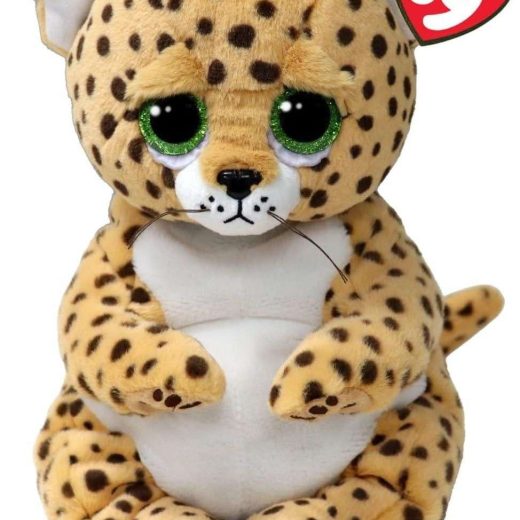 Ty Beanie Bellies – Lloyd the Cheetah with Glitter Blue Eyes