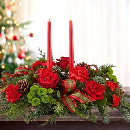 By the Candlelight Centerpiece