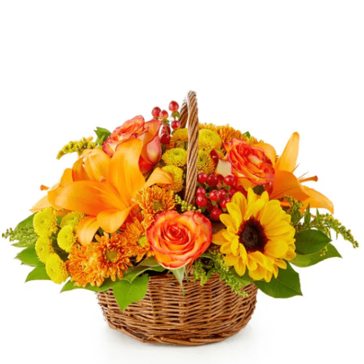 Fall Harvest Woven Basket