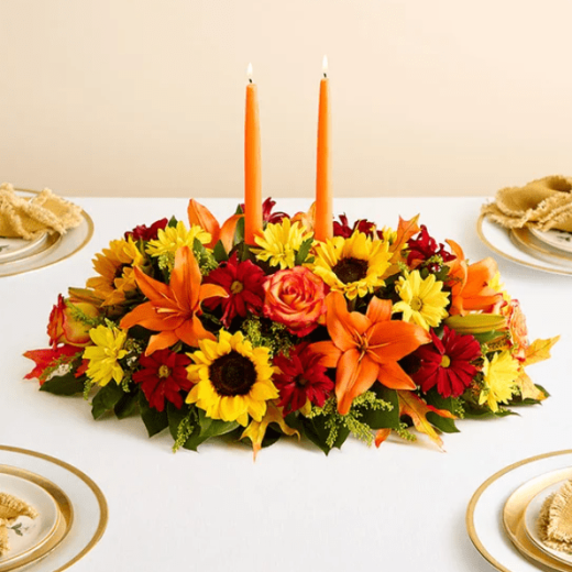 Fields of Europe for Fall Centerpiece