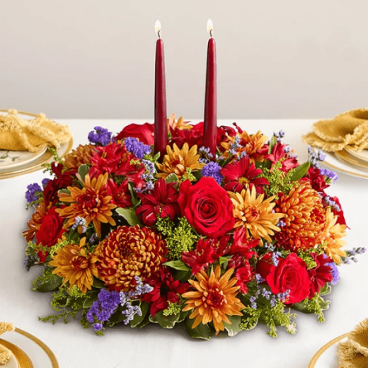 Brilliant Autumn Centerpiece
