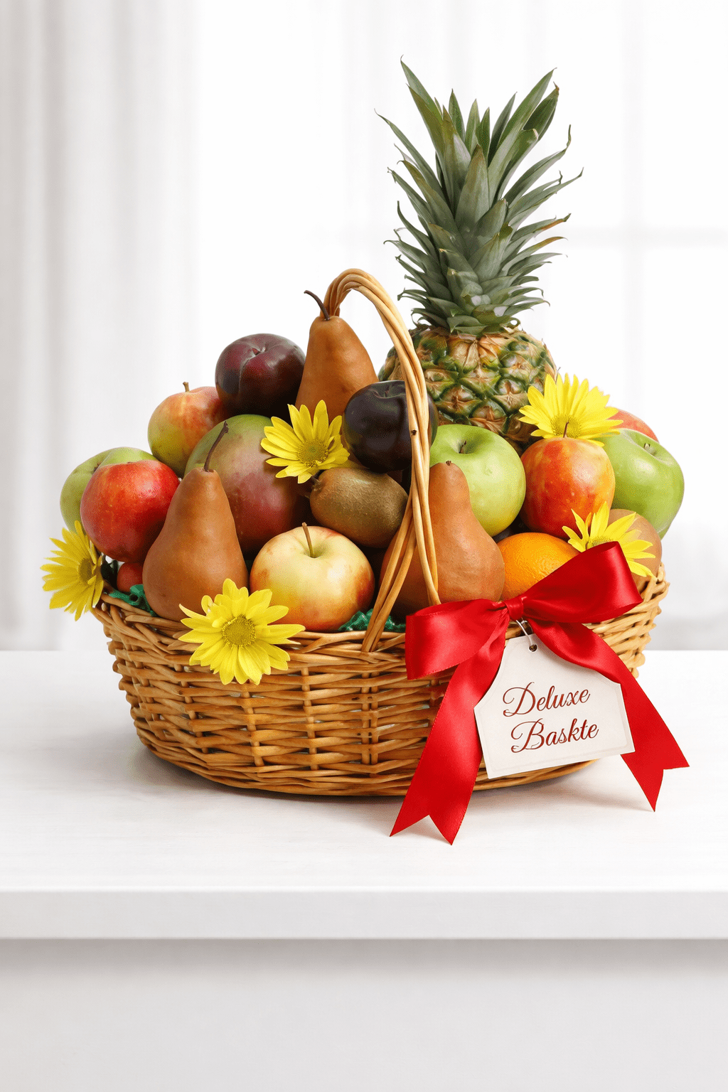 Deluxe Fresh Fruit Basket