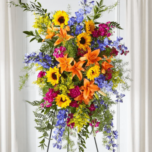 Sunlit Memories Standing Spray