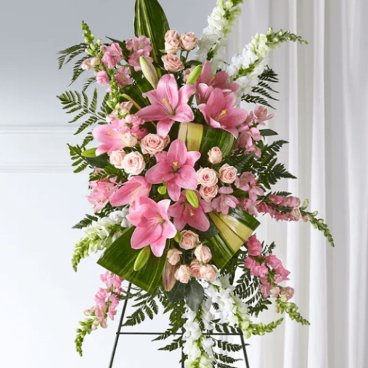 Elegant Embrace Standing Spray