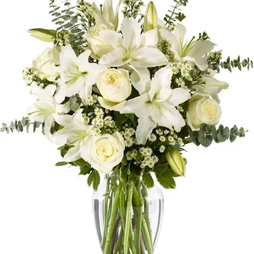 All White Sympathy Arrangement