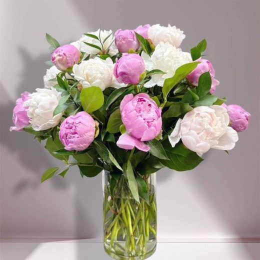 Blushing Luxury Peony Arrangement