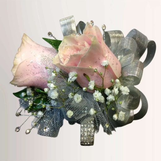 Blush Elegance Corsage