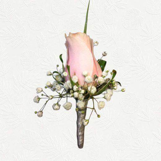 Blush Pearl Boutonniere