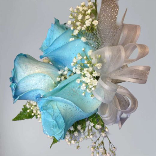 Blue Serenity Corsage