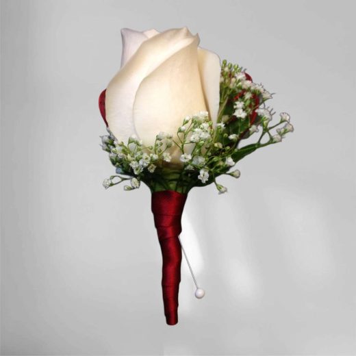 Ivory Elegance Boutonniere