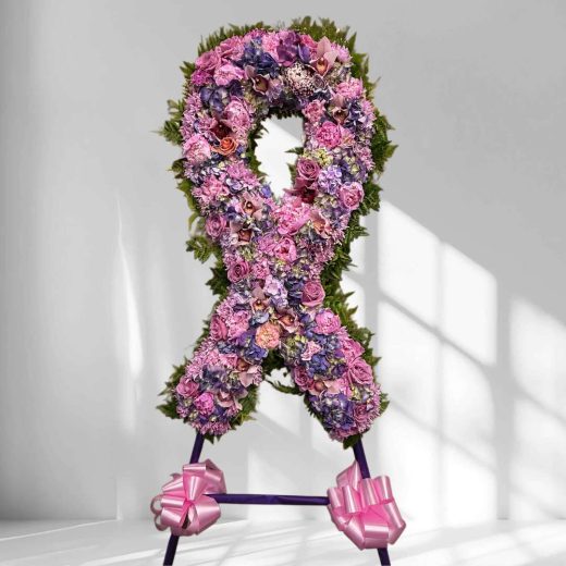Lavender Tribute Ribbon