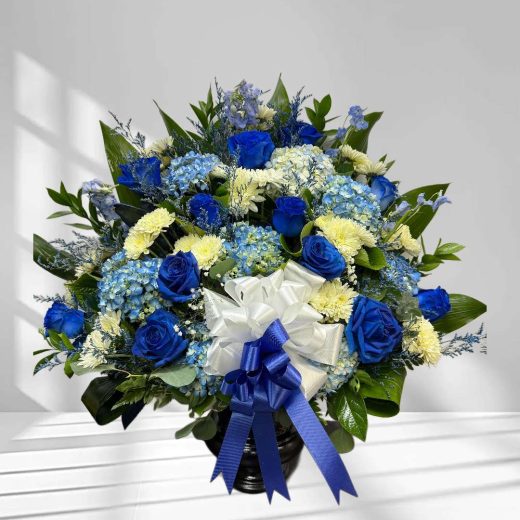Azure Remembrance Basket