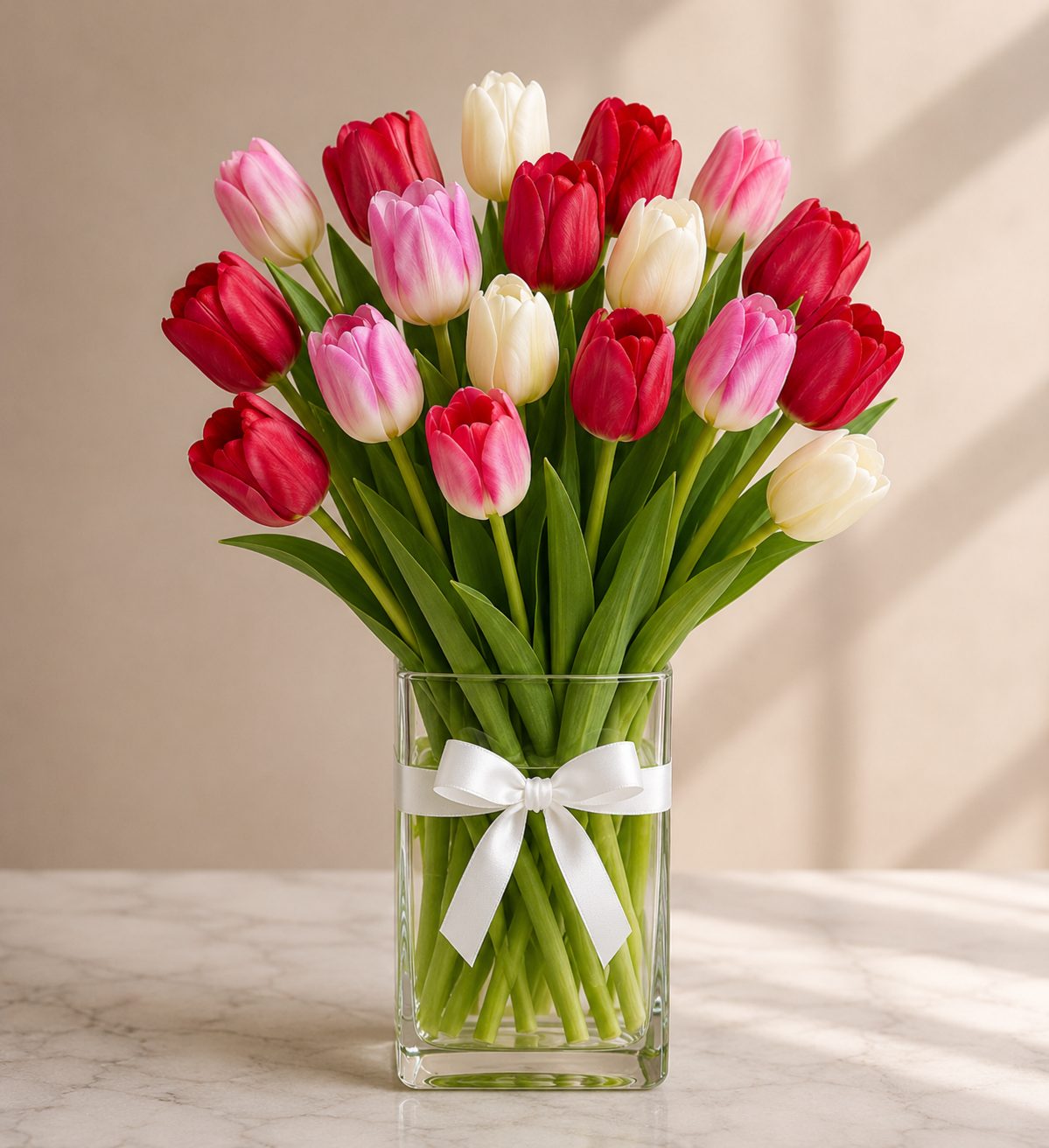 Blushing Tulips