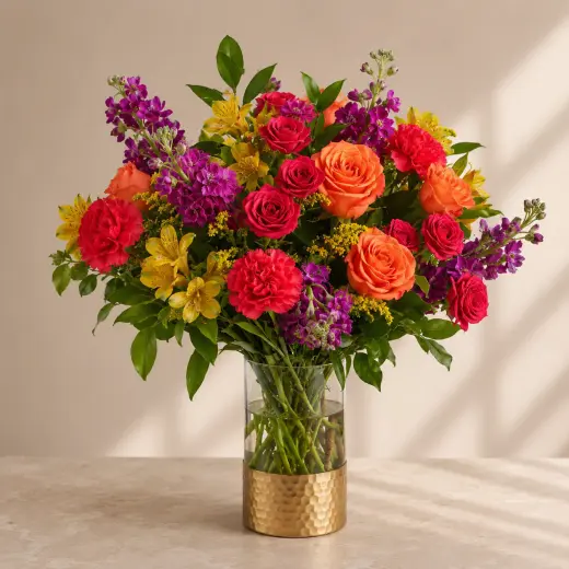 Golden Sunset Garden