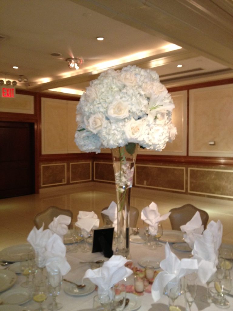 Wedding floral arrangement