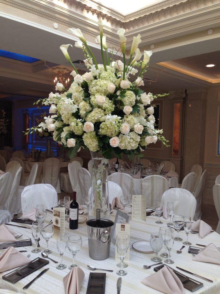 Wedding floral arrangement