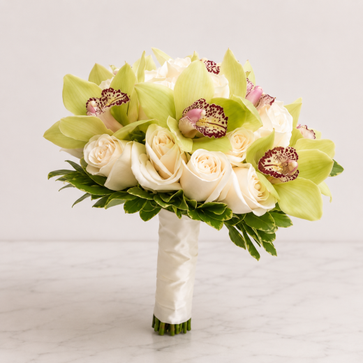 Ivory Orchid Elegance