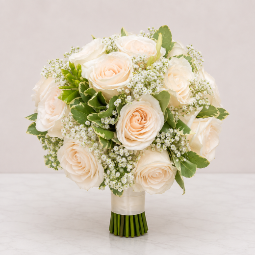 Ivory Garden Bridal Bouquet