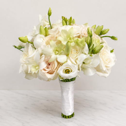 Ivory Romance Bridal Bouquet