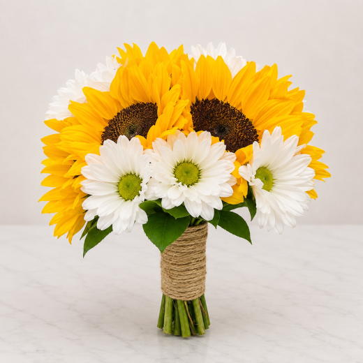 Sunshine & Daisies Bridal Bouquet