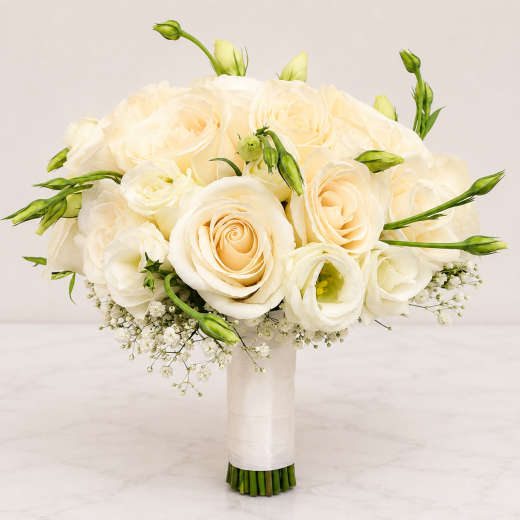 White Promise Bouquet