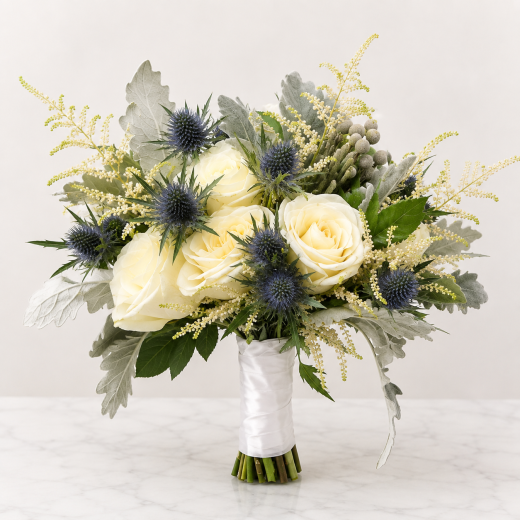 Winter Elegance Bridal Bouquet
