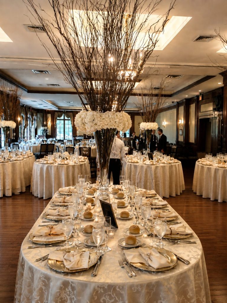 Wedding floral arrangement