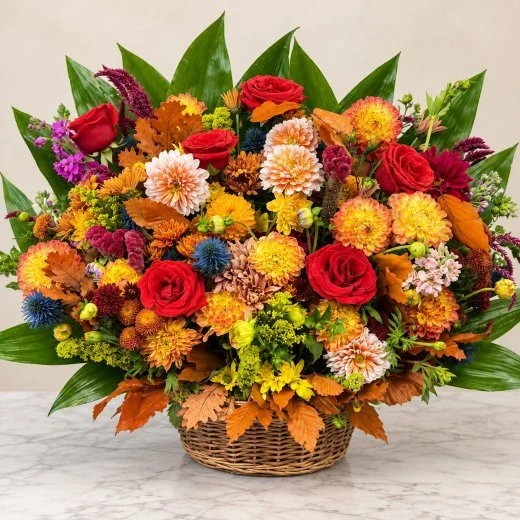 Harvest Sunset Basket