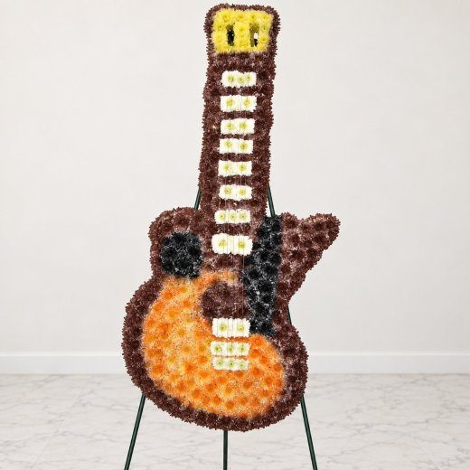 Guitar Legend Floral Tribute