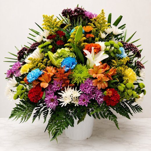 Mixed Color Basket