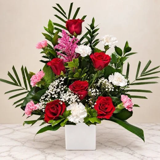 Ruby & Pink Elegance