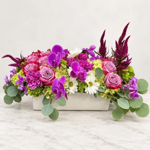 Lavender Jewel Centerpiece